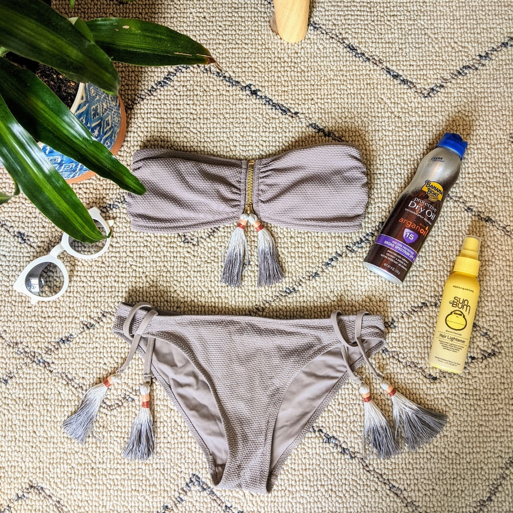 H&M Ombre Tassle Bikini